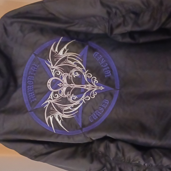 DOLLSKILL WIDOW WICKED IMMORTAL BOMBER JACKET 1X - Picture 12 of 15